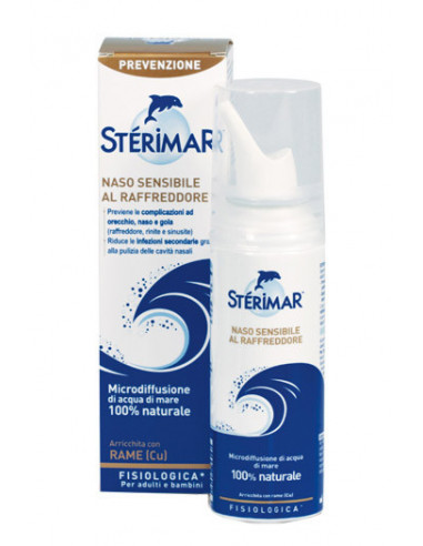 Sterimar Cu Naso Sensibile Al Raffreddore Spray 100 Ml - Laboratori Baldacci Spa
