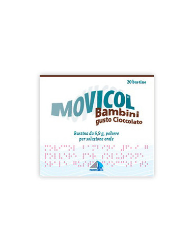 Movicol*bb 20 Bust Polv Orale 6,9 G Cioccolato - Norgine Italia Srl