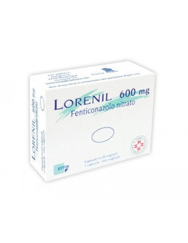 Lorenil 1 Cps Molli Vag 600 Mg