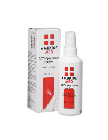 Amukine Med Soluz Derm 200 Ml 0,05%