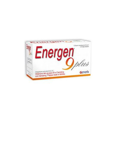Energen 9 Plus 10 Flaconcini 10 Ml