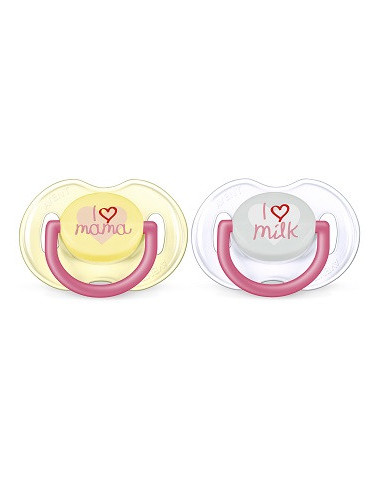 Succhietto Love 0-6 Mesi Femmina 2 Pezzi - Philips Spa