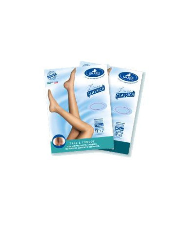 Sauber Collant Taglie Comode 140 Maglia Microrete Neutro Beige 5 Linea Classica - Desa Pharma Srl