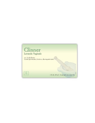 Clinner Lavanda Vaginale 4 Flaconi 140 Ml + 4 Cannule Vaginali Monouso In Blister - Abbate Gualtiero Srl