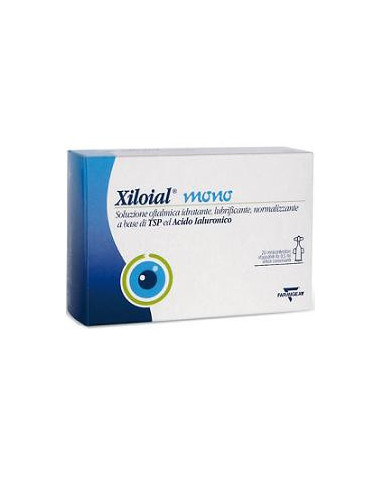 Soluzione Oftalmica Idratante Lubrificante Xiloial 20 Monodose Da 0,5ml - Polifarma Spa