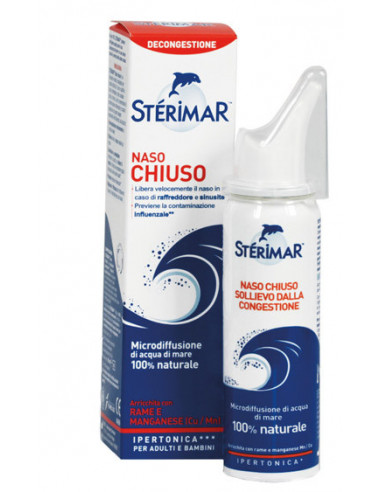 Sterimar Ipertonico Naso Chiuso Rame...