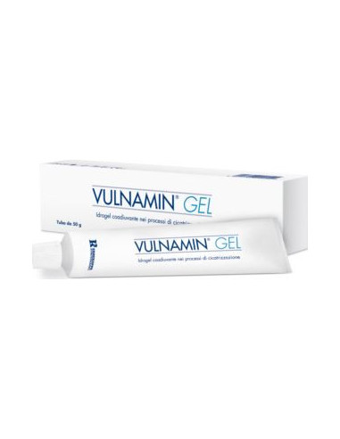 Vulnamin Medicazione Interattiva In Gel A Base Di Aminoacidicostitutivi Del Collagene E Sodio Jaluronato Tubo 50 G - Professional Dietetics Spa