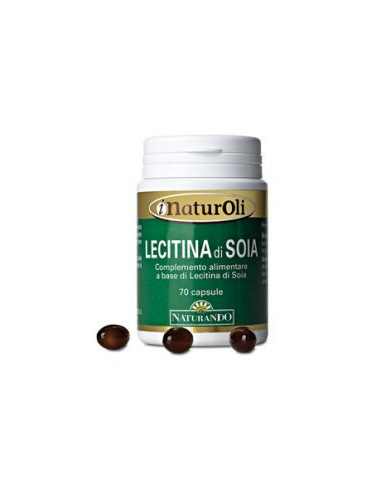 I Naturoli Lecitina Di Soia 70 Capsule - Naturando Srl