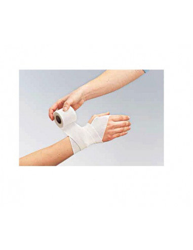 Benda Elastica Autoadesiva Fortelast Plus Con Ossido Di Zinco Adesivo Sintetico 7,5x450cm - Lohmann & Rauscher Srl