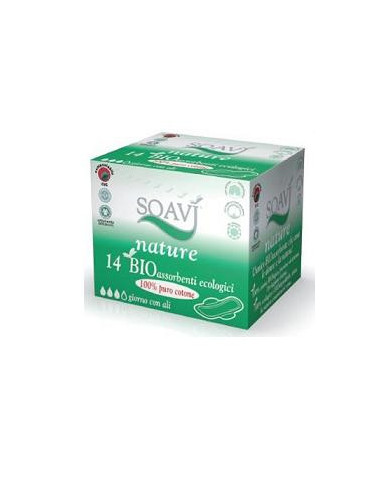 Soavi Assorbenti Bio Ali Giorno - Farmac-zabban Spa