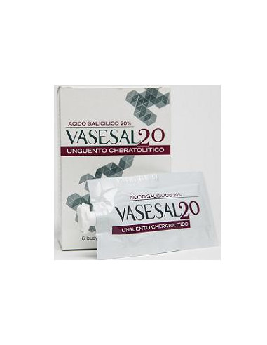 Vasesal 20 6 Bustine Pluridose Da 5 Ml Unguento Cheratolitico - Eucare Srl