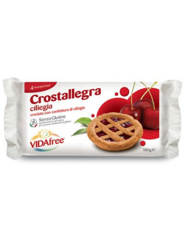 Vidafree Crostallegra Ciliegia 180 G - Unifarmed Srl