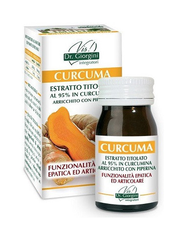 Curcuma Estratto Titolato 60 Pastiglie - Vis Giorgini Ser-vis