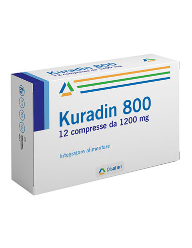 KURADIN 800 12 COMPRESSE