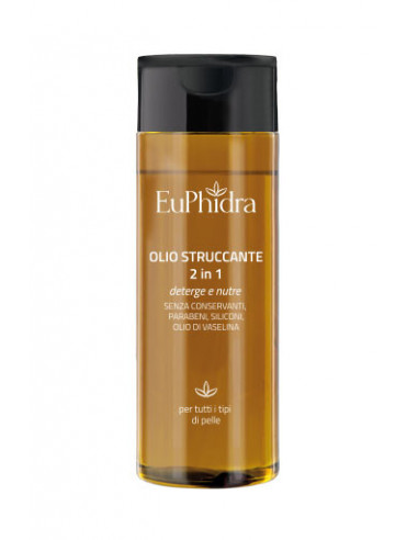 Euphidra Olio Detergente Struccante In Flacone Da 100 Ml Conastuccio - Zeta Farmaceutici Spa