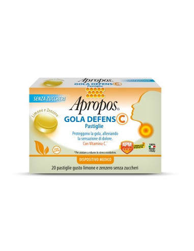 Apropos Gola Defens C Limone/zenzero - Desa Pharma Srl
