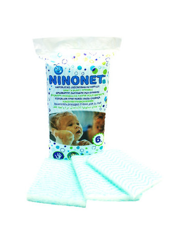 NINONET SPUGNETTA SAPONATA PER BIMBI...