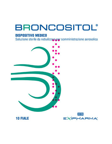 Broncositol Soluzione Sterile Da Nebulizzare Per Somministrazione Aerosolica 10 Fiale 3 Ml - Exipharma Srl
