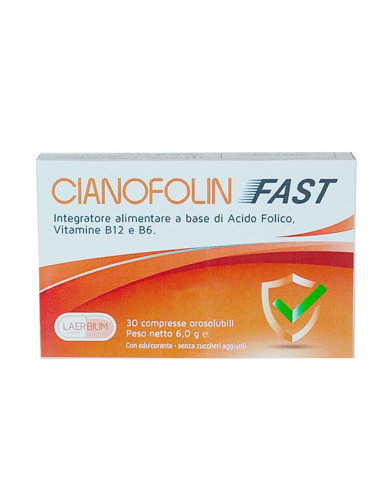 Cianofolin Fast 30 Compresse Sublinguale