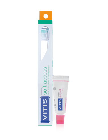 Vitis Spazzolino Soft Access + Dentifricio Gingival 15 Ml - Dentaid Srl