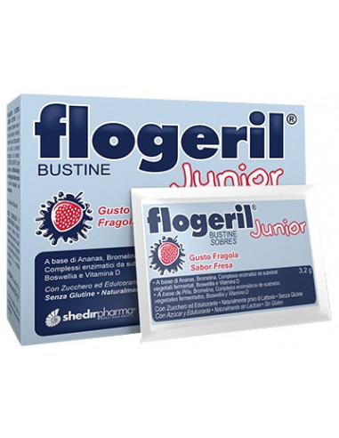 Flogeril Junior Fragola 20 Bustine