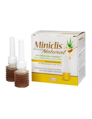 Miniclis Natural Md Adulti 6 Pezzi