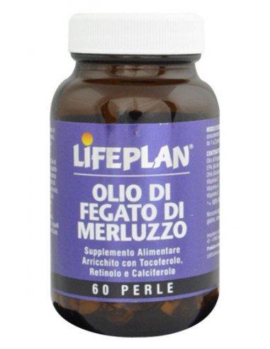 Olio Di Fegato Di Merluzzo 60 Perle - Lifeplan Products Ltd