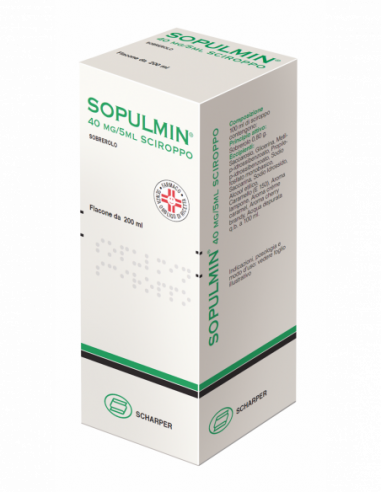 Sopulmin Sciroppo 200 Ml 0,8 G/100 Ml