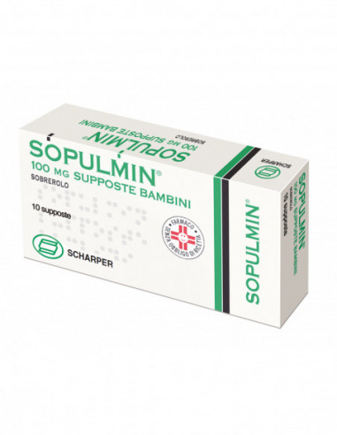 Sopulmin*bb 10 Supp 100 Mg - Scharper Spa