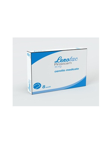 Lenotac 8 Cerotti Medicati 14 Mg