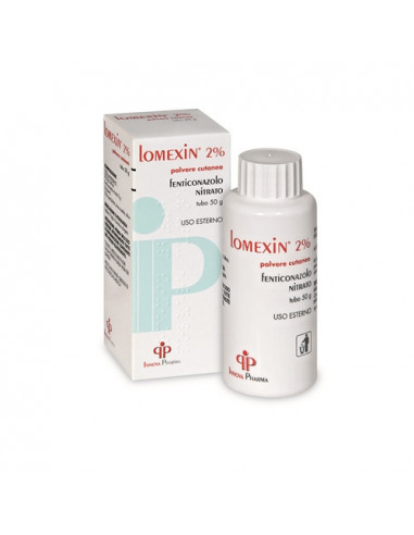 Lomexin Polv Cutanea 50 G 2%