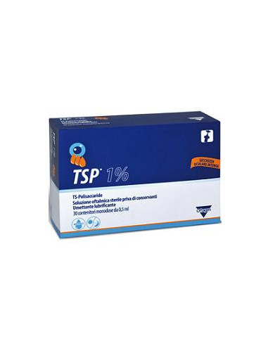 Tsp 1% Soluzione Oftalmica Umettante Lubrificante 30 Flaconcini Monodose 0,5 Ml - Anseris Farma Srl