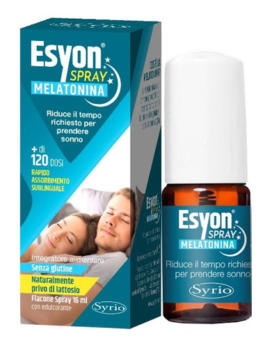 Esyon Melatonina Spray 16 Ml - Syrio Srl