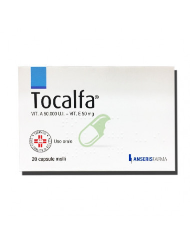 Tocalfa 20 Cps Molli 50.000 Ui+ 50 Mg
