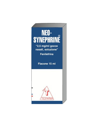 Neosynephrine*gtt Nasali 2,5 Mg/ml 15 Ml - Teofarma Srl