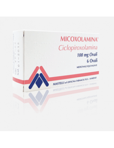 Micoxolamina 6 Ovuli Vag 100 Mg