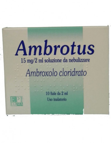 AMBROTUS*soluz nebul 10 fiale 15 mg 2 ml