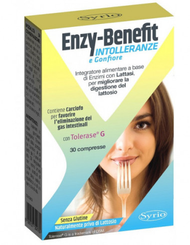 Enzy Benefit Intolleranze 30 Compresse