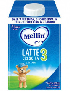 Mellin 3 Latte 500 Ml