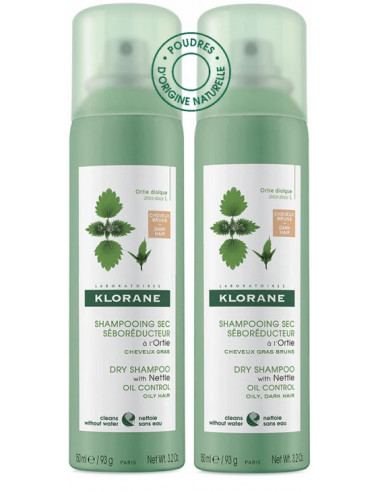 Klorane Duo Shampoo Secco All'ortica...