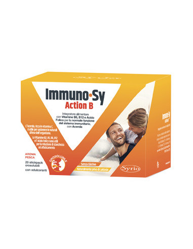 Immuno Sy Action B 20 Stickpack - Syrio Srl