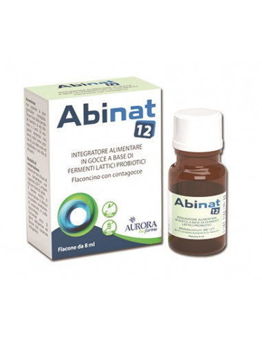 Abinat12 Flaconcino Con Contagocce 8 Ml - Aurora Biofarma Srl