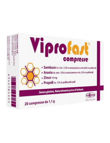 Viprofast 20 Compresse - Sakura Italia Srl