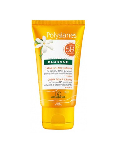Klorane Crema Solare Sublime Spf 50+ Viso 50ml - Klorane (pierre Fabre It. Spa)