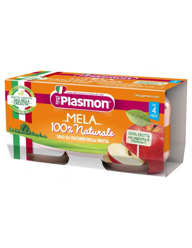 Plasmon Omogeneizzato Mela 2 X 80 G