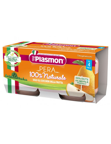 Plasmon Omogeneizzato Pera 2 X 80 G