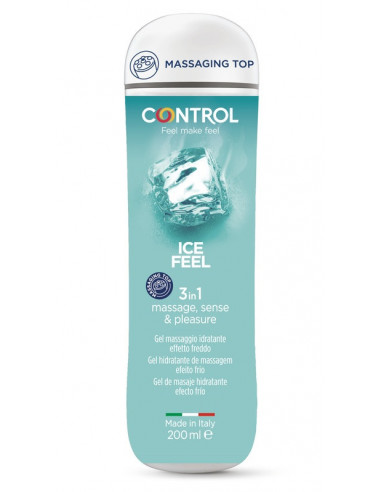 Control Ice Feel Massage Gel 3 In 1