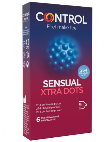 Control Sensual Xtra Dots 6 Pezzi - Artsana Spa
