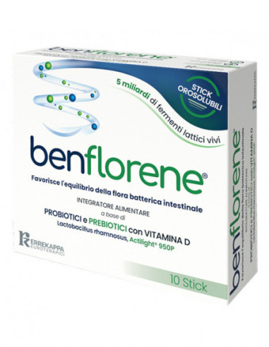 Benflorene 10 Stick Orosolubili - Errekappa Euroterapici Spa