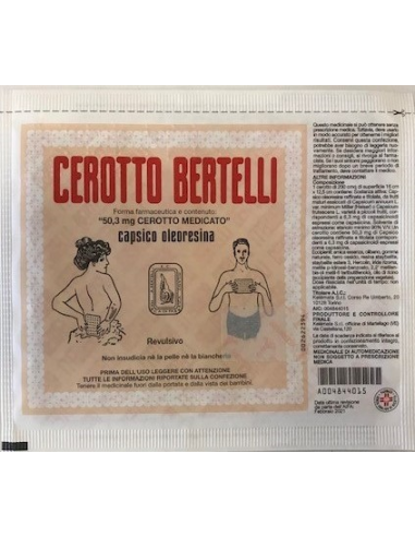 Cerotto Bertelli*cerotto Medio 16 X 12 Cm 3,3% - Kelemata Srl